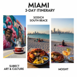 Itinerario de 3 Días en Miami: Arte, Cultura y Playas Escondidas